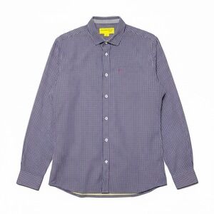 Descendant of Thieves Mens XL Purple Check Shirt Limited Season 11 100% Cotton